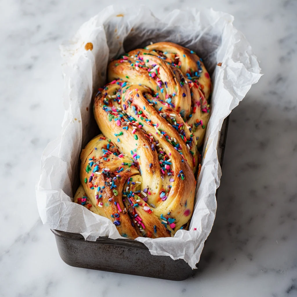 Funfetti Cheesecake Babka