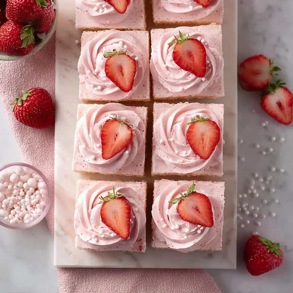 Strawberry Sheet Cake