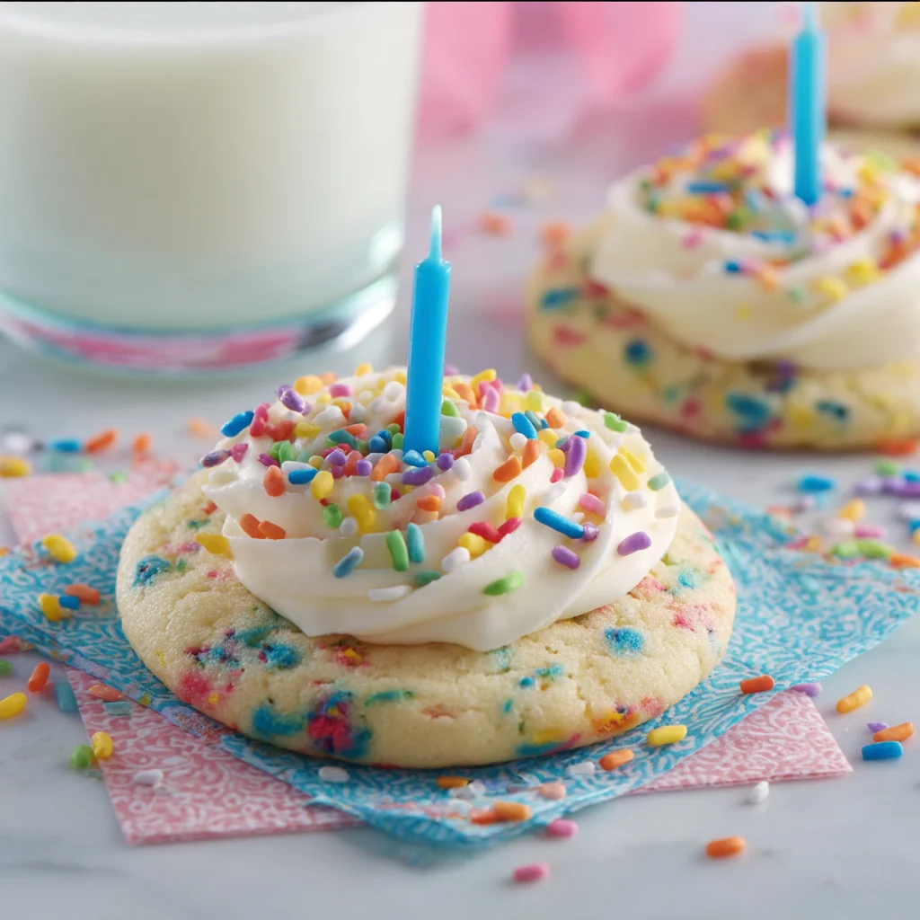  Lemon Birthday Cookies