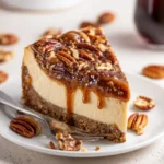 Bourbon Pecan Pie Cheesecake