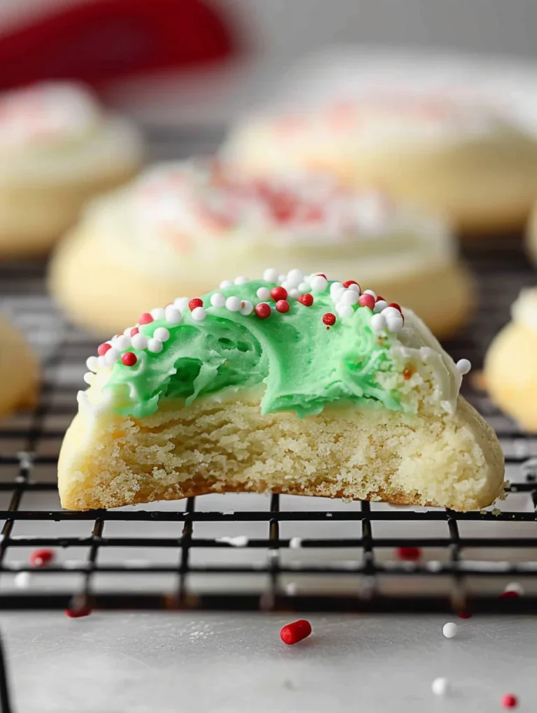 Soft and Chewy Frosted Sugar Cookies