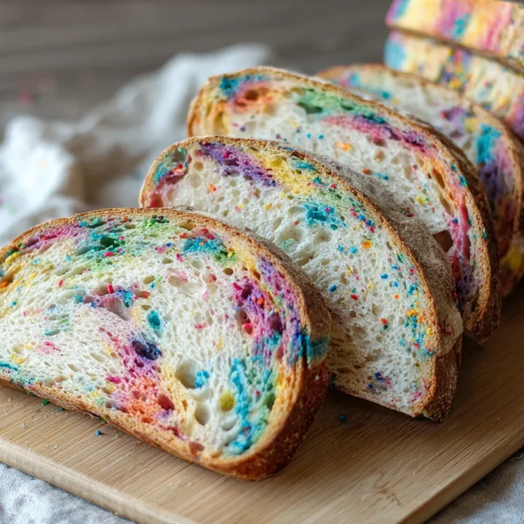 Funfetti Sourdough Bread