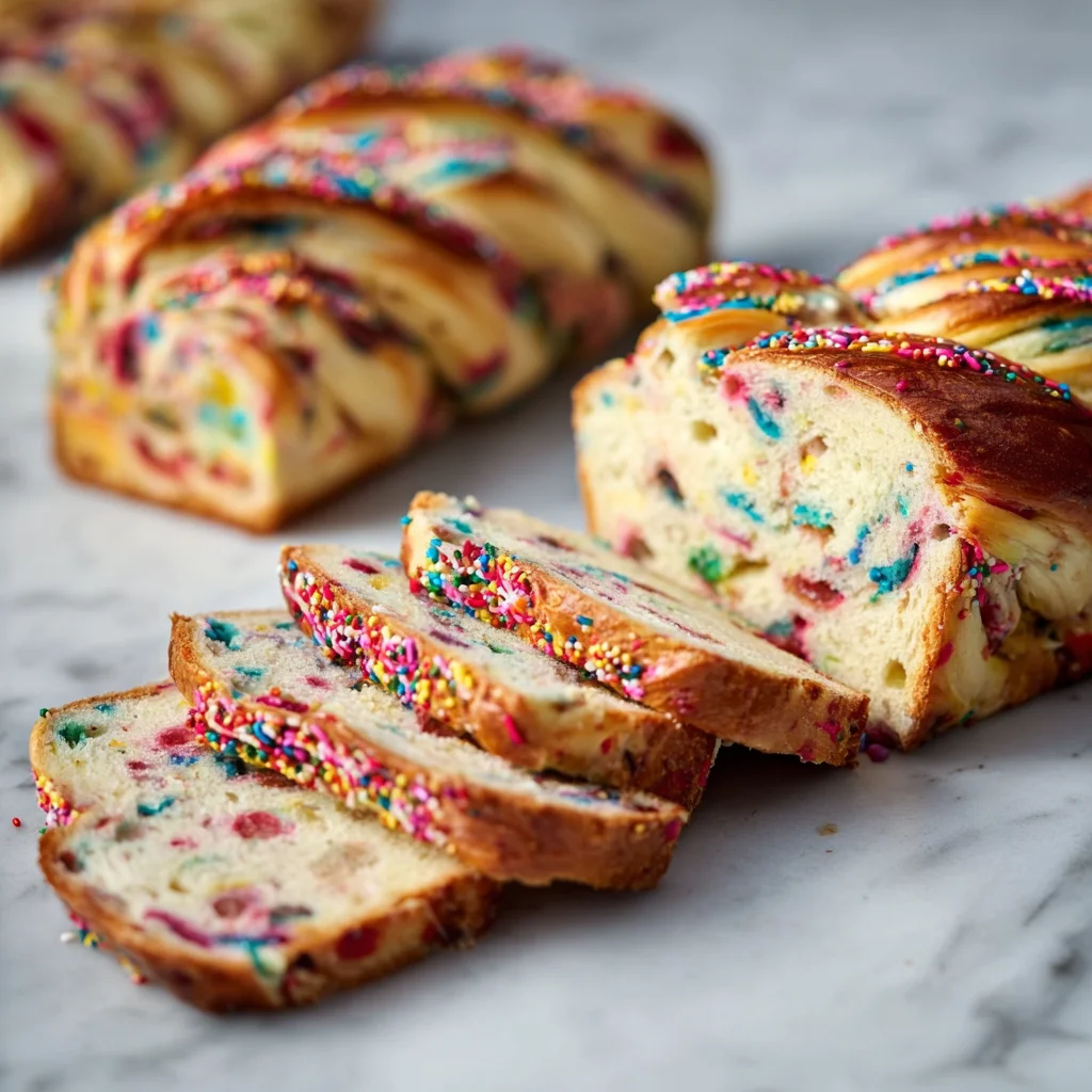 Funfetti Cheesecake Babka