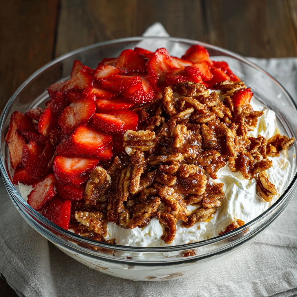 Strawberry Pretzel Salad