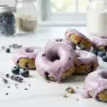 Baked Blueberry Donuts