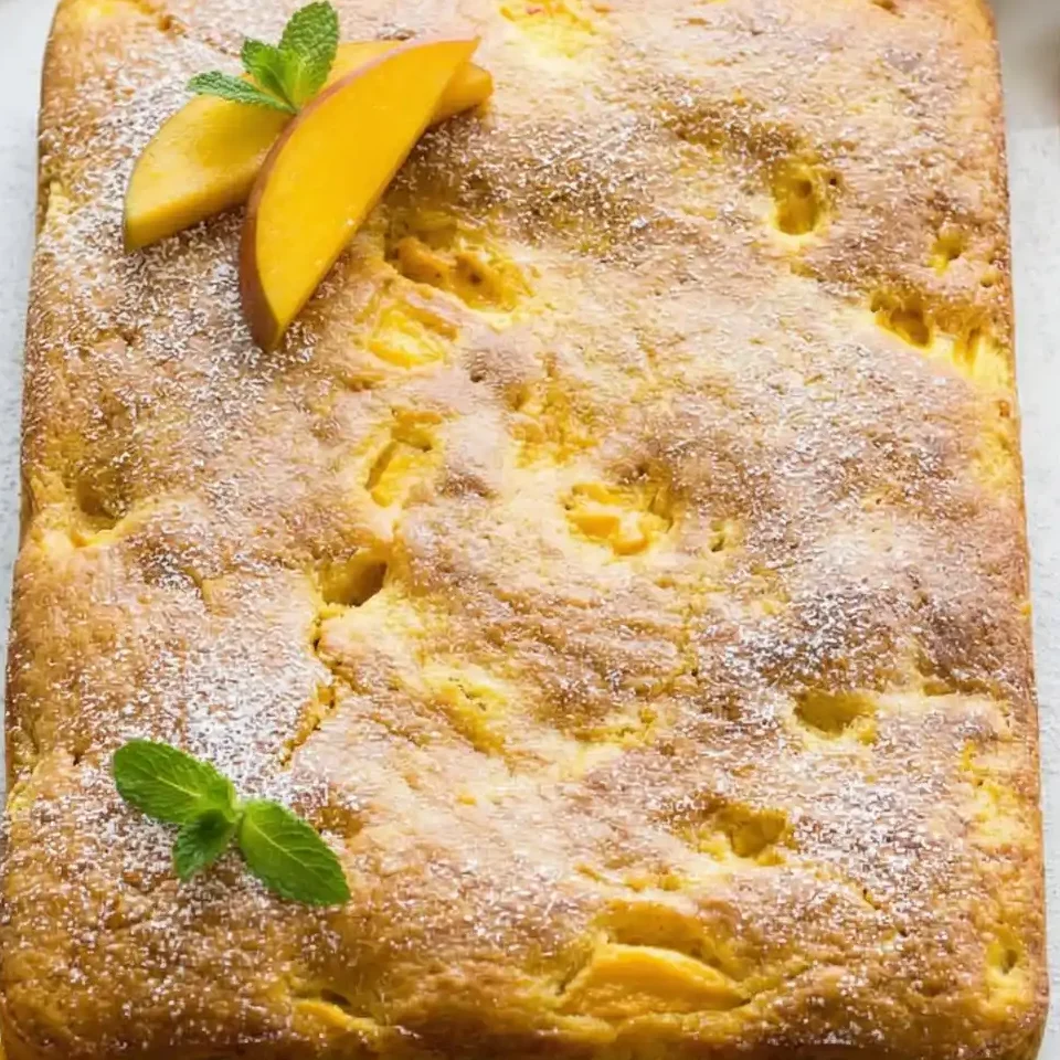 Peach Cake 