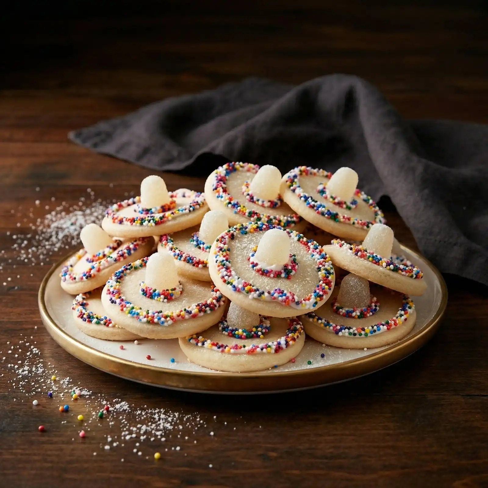Easy Cinco De Mayo Sombrero Cookies