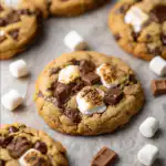 Soft & Chewy S'Mores Cookies