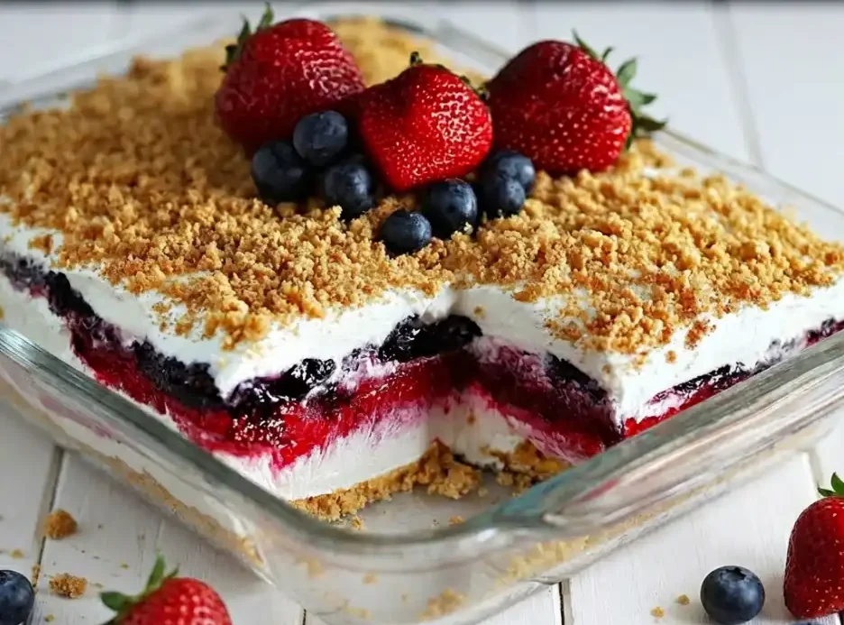 The Ultimate Berry Yum Yum Dessert