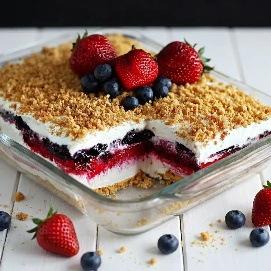 The Ultimate Berry Yum Yum Dessert