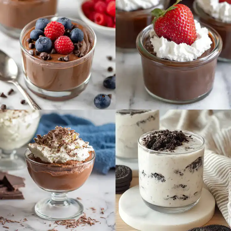 Creamy High-Protein Pudding
