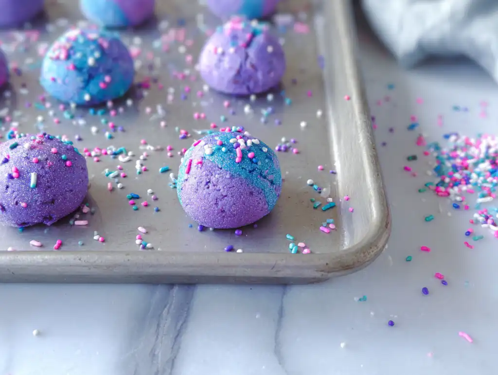 Vibrant & Chewy Tie-Dye Sugar Cookies