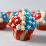 Easy 4th of July Cupcakes