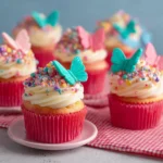 Butterfly Coconut Cupcakes