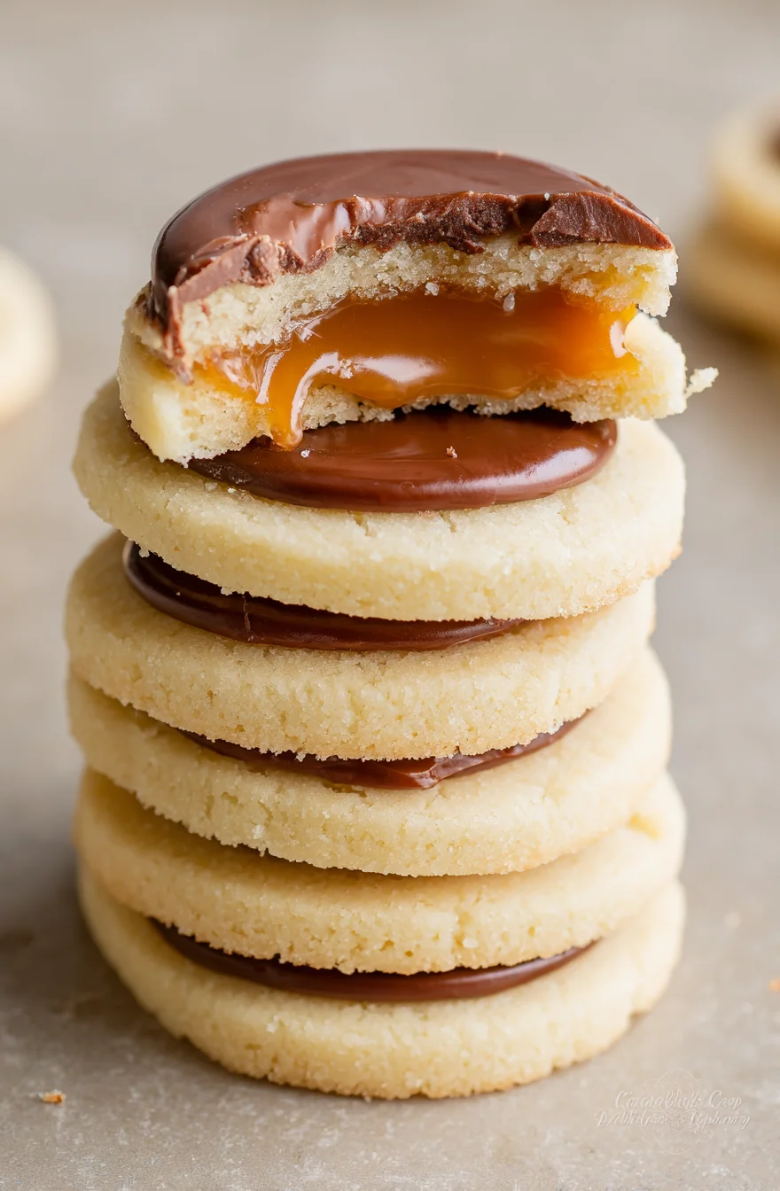 Easy Twix Cookies