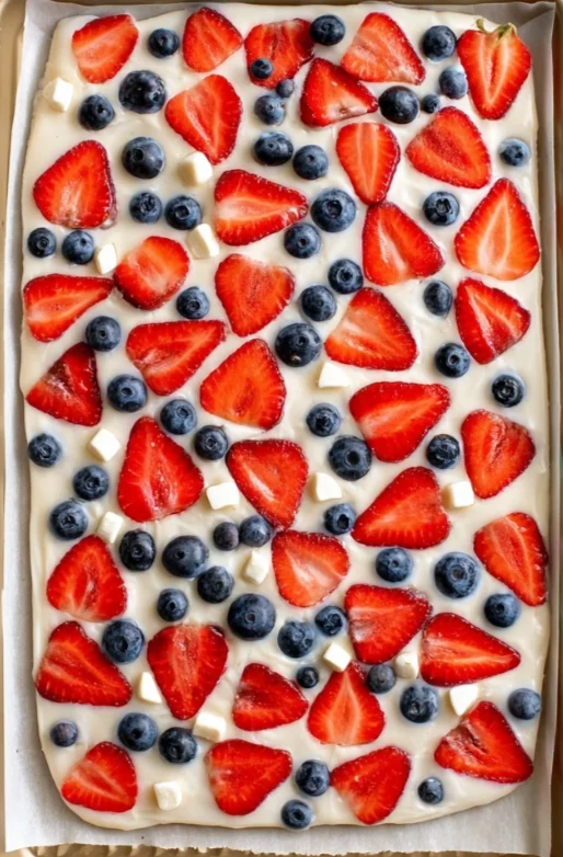 Frozen Yogurt Bark with Berries
