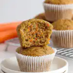 Zucchini Carrot Oatmeal Muffins