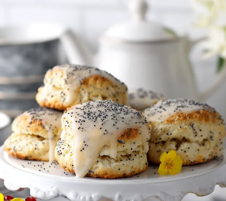 Lemon Poppy Seed Scones