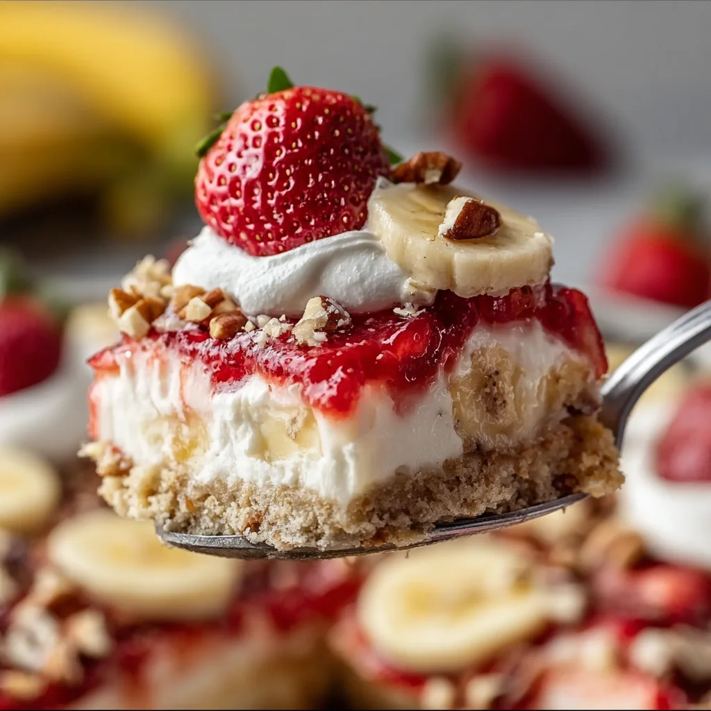 Banana Split Dump Cake