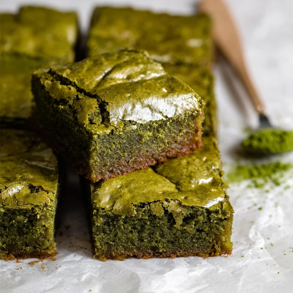 Matcha Brownies