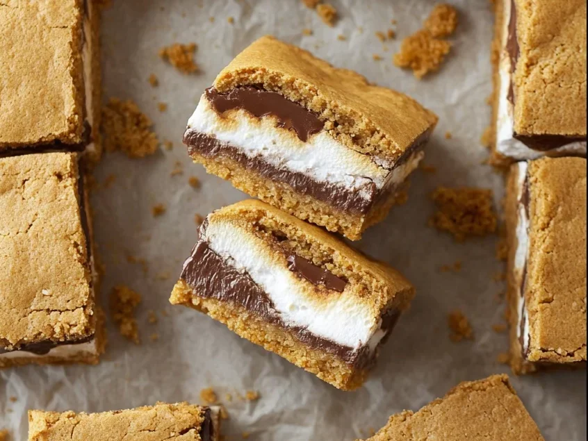 S'Mores Cookie Bars