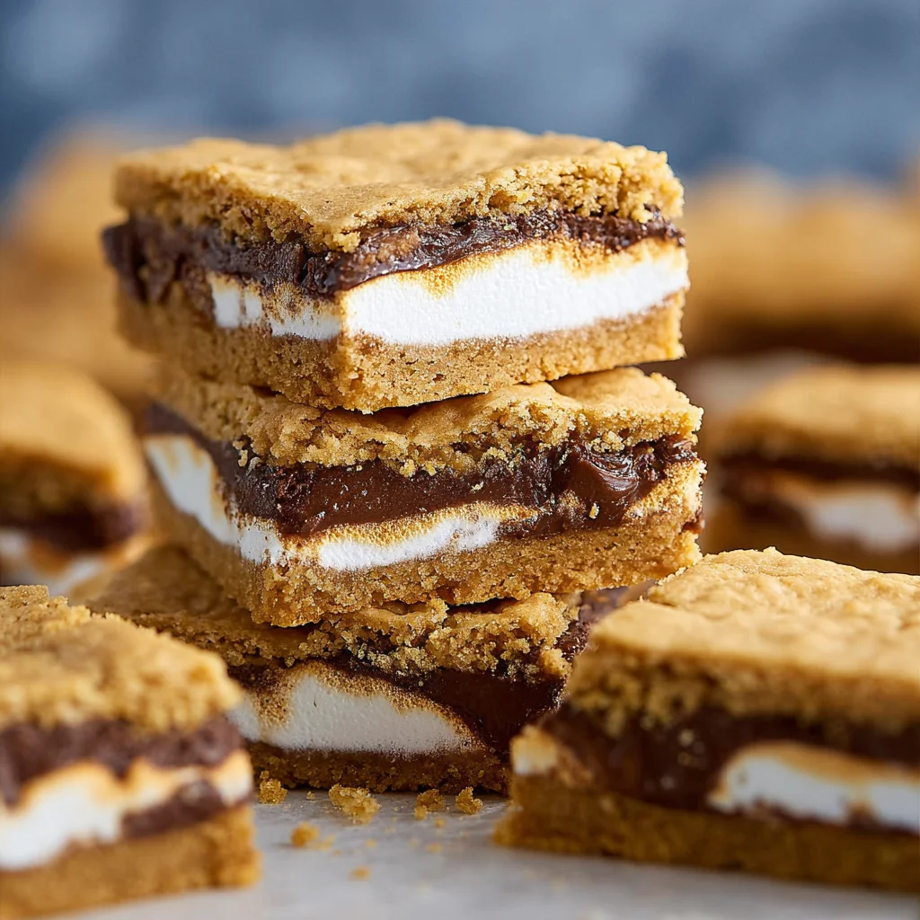S'Mores Cookie Bars
