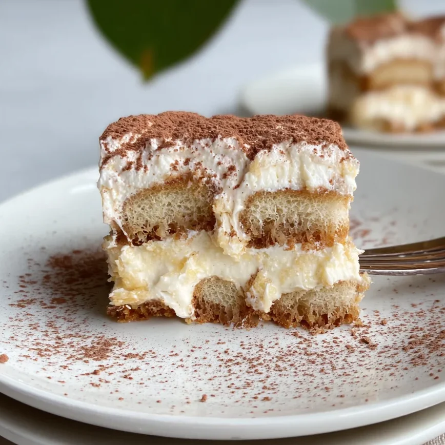 Coconut Rum (Coquito) Tiramisu