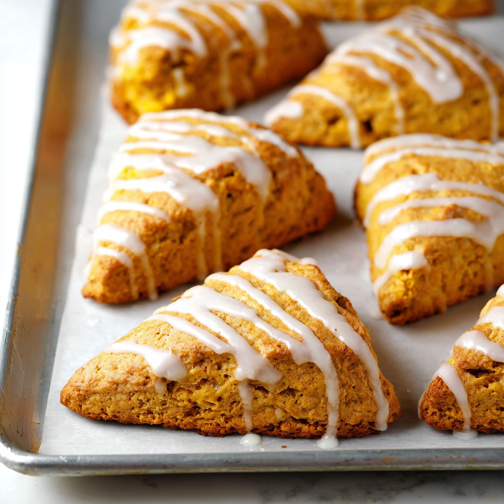 Pumpkin Scones Recipe - finished dish