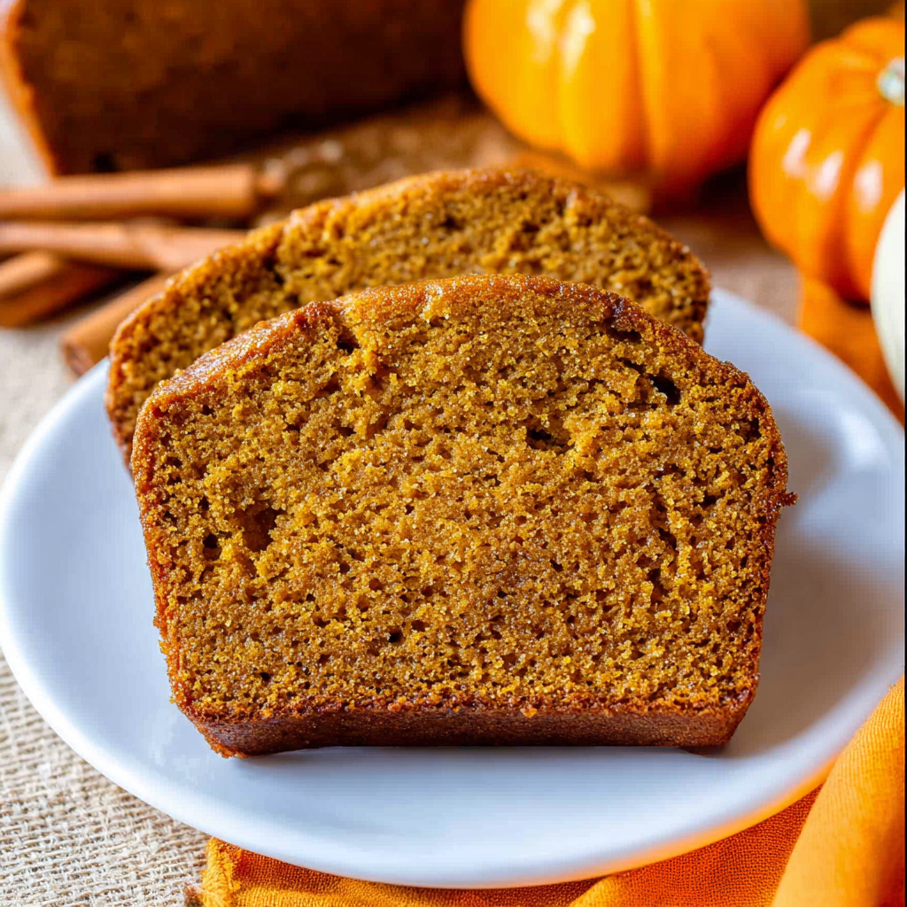 Moist Pumpkin Bread - step by step