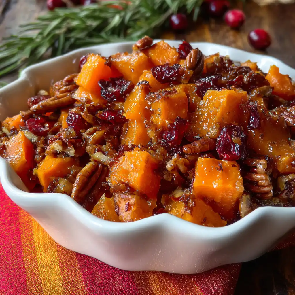 Butternut Squash Apple Bake - step by step