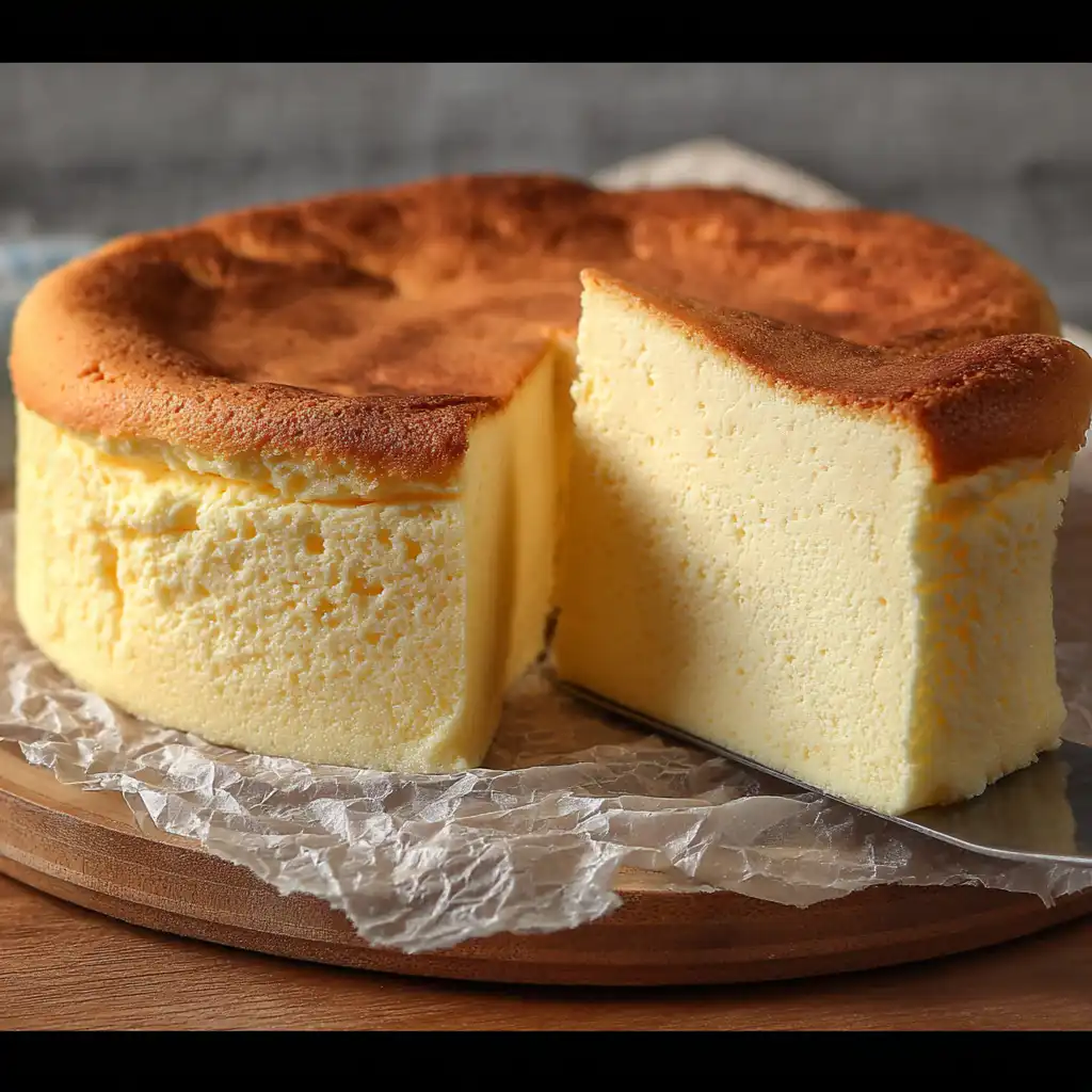 The best Japanese Cheesecake Recipe - step by step