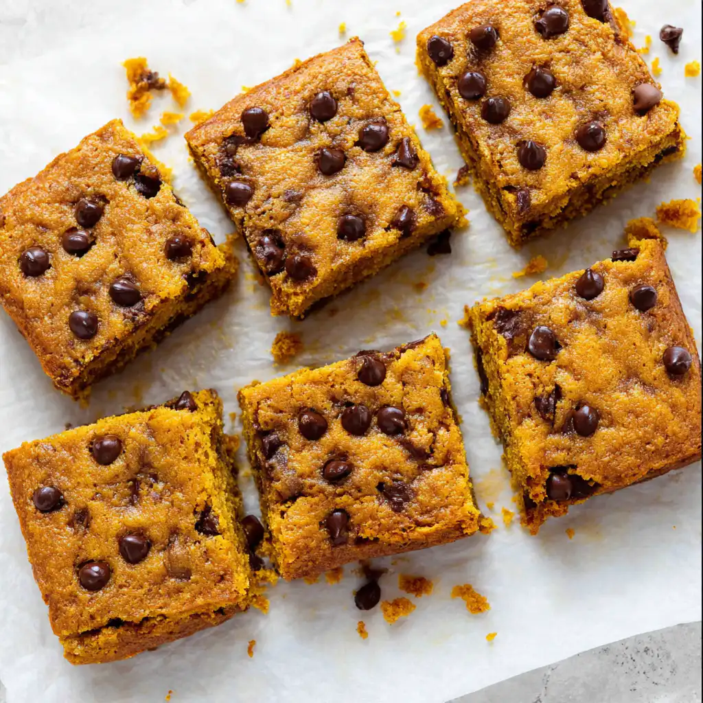 Pumpkin Blondies