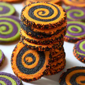 Halloween Swirl Biscuits
