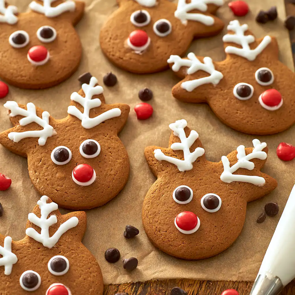Gingerbread Reindeer - finished dish