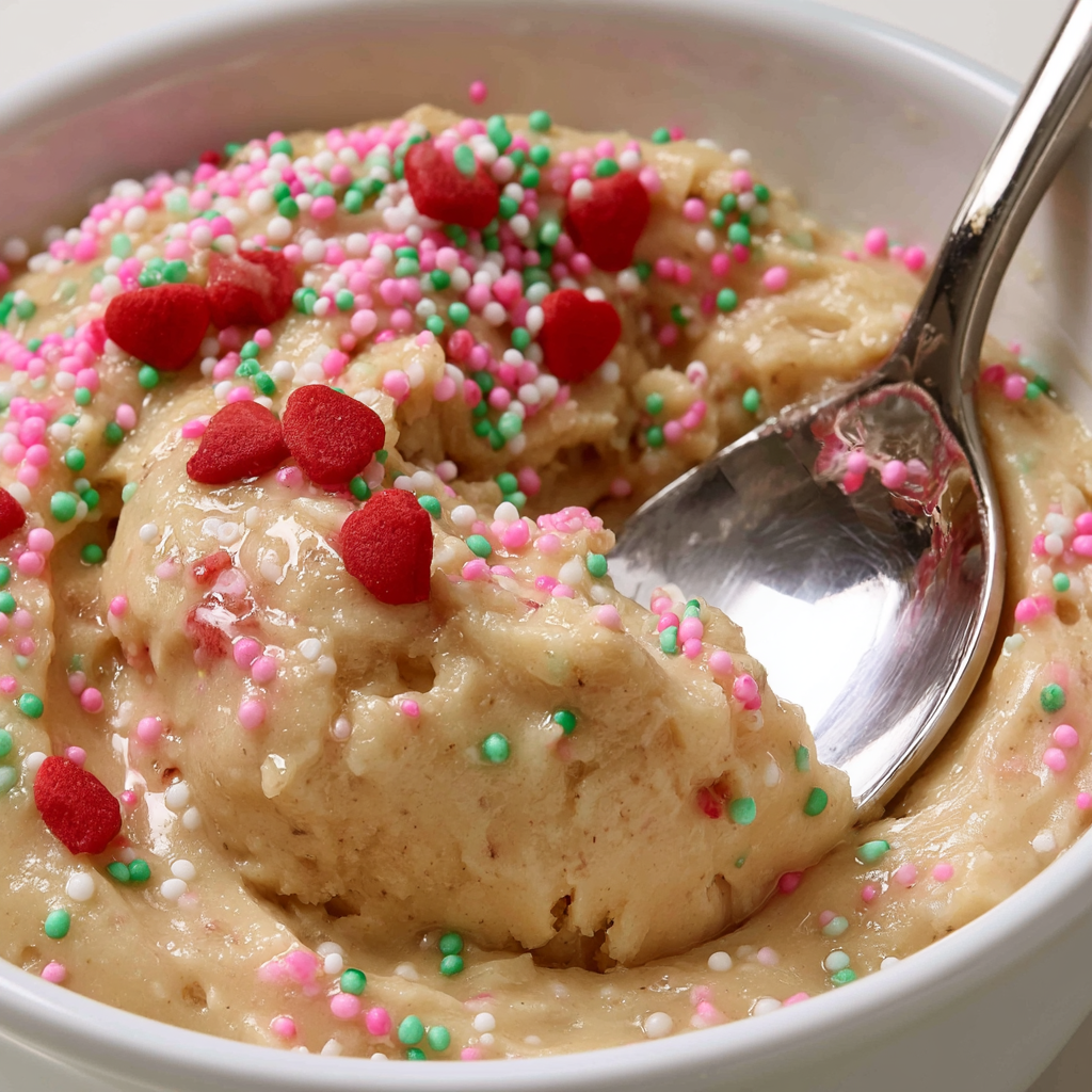 Sugar Cookie Protein Baked Oats - finished dish