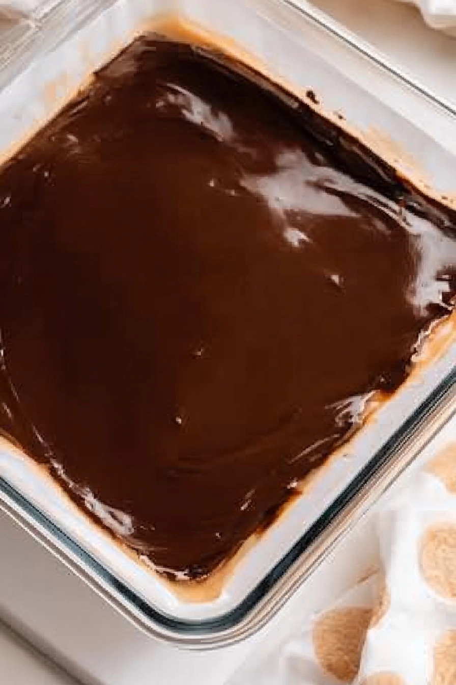 Easy Cookie Dough Bars (No-Bake) - step by step
