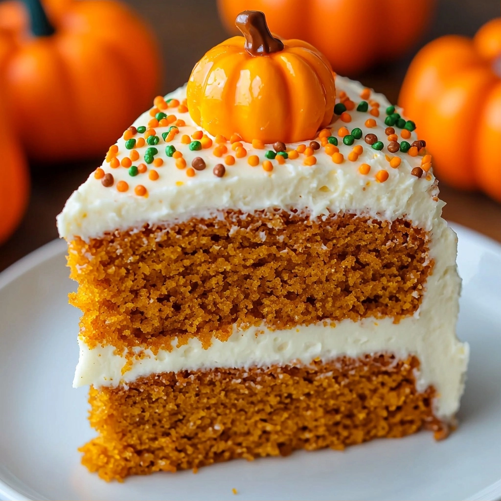 Easy Pumpkin Cake {With Cake Mix} - step by step