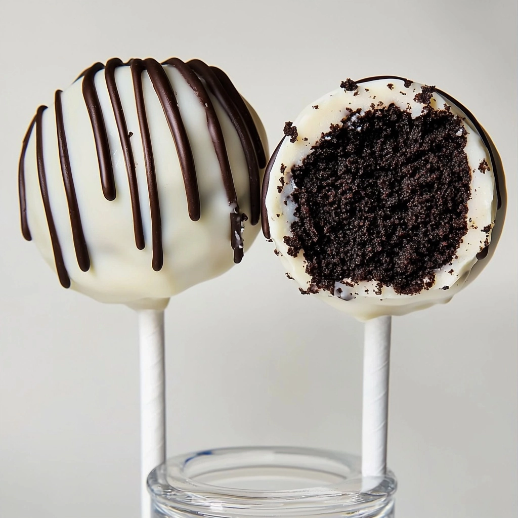 Oreo Cake Pops (3 Ingredients!) - step by step