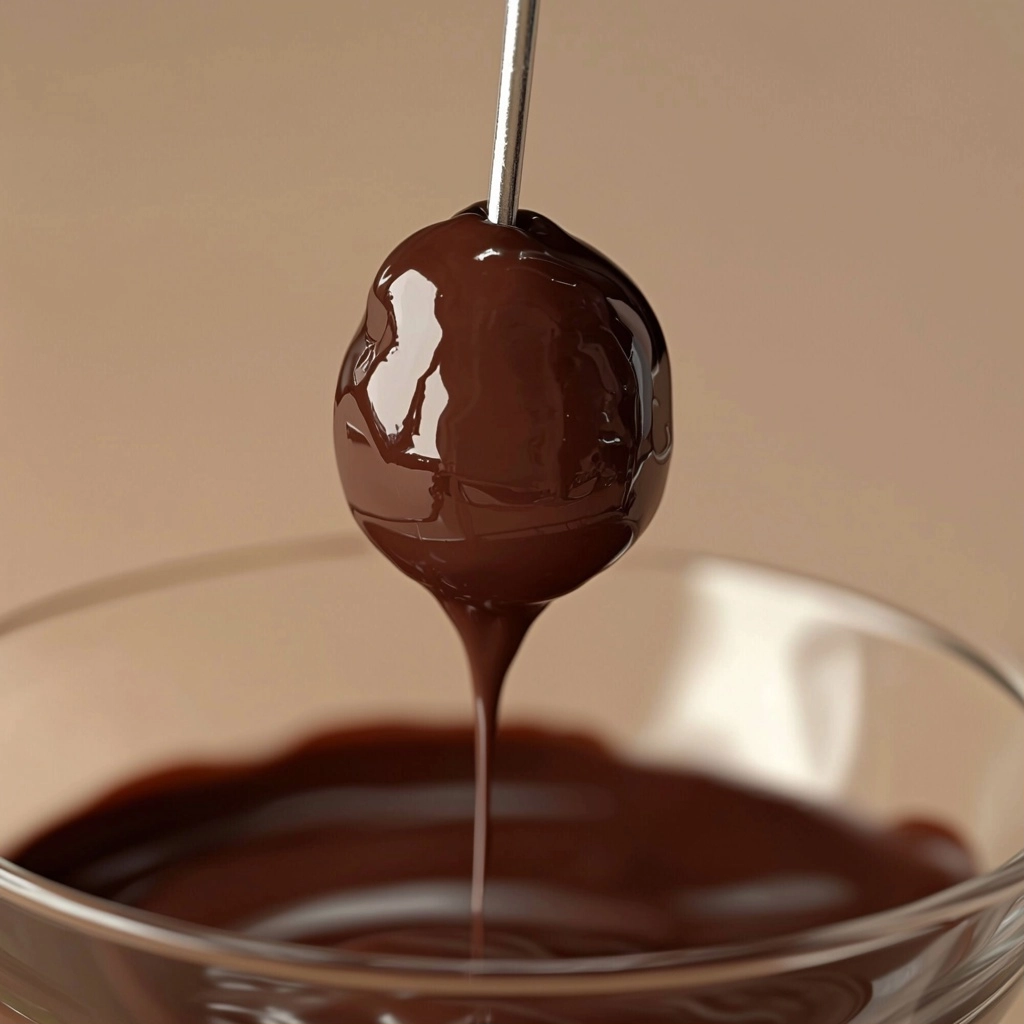 Fudgy Brownie Cake Pops - step by step