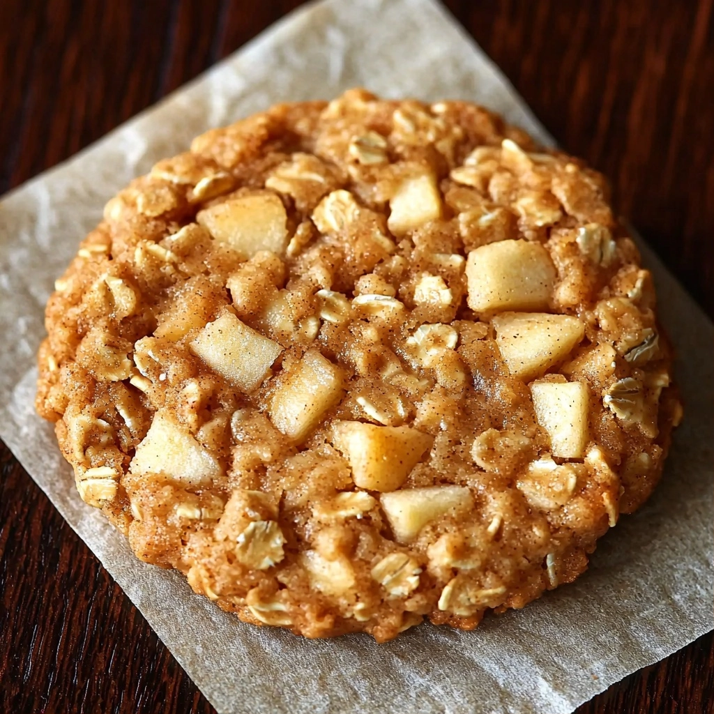 Healthy Apple Pie Oatmeal Cookies - step by step
