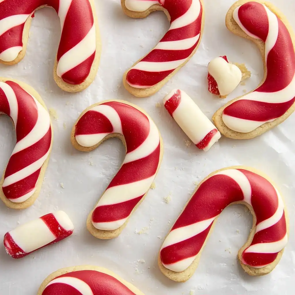 Candy Cane Cookies