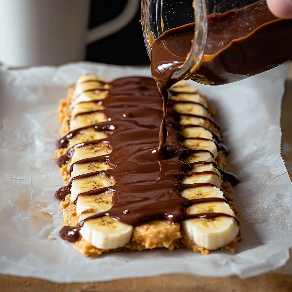 TikTok Banana Bark Recipe · i am a food blog - step by step