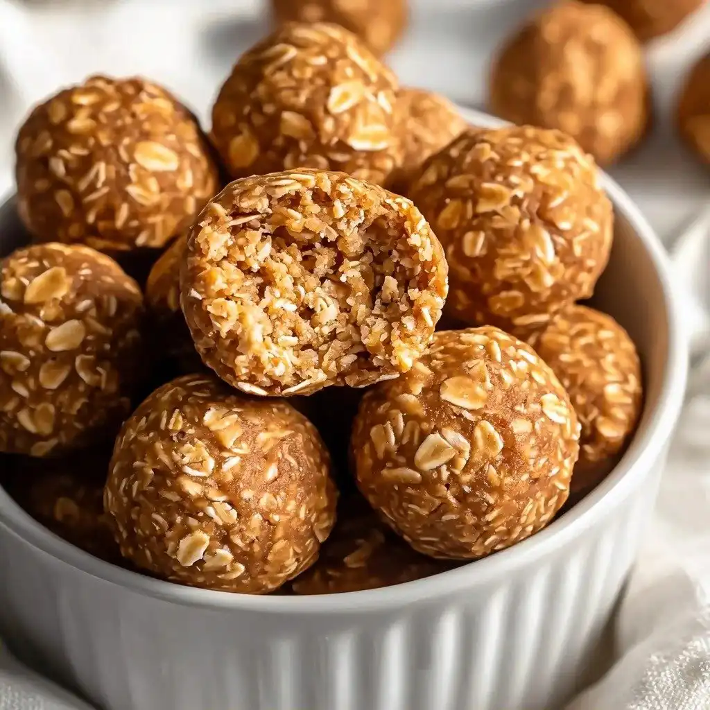 Pumpkin Protein Balls - finished dish