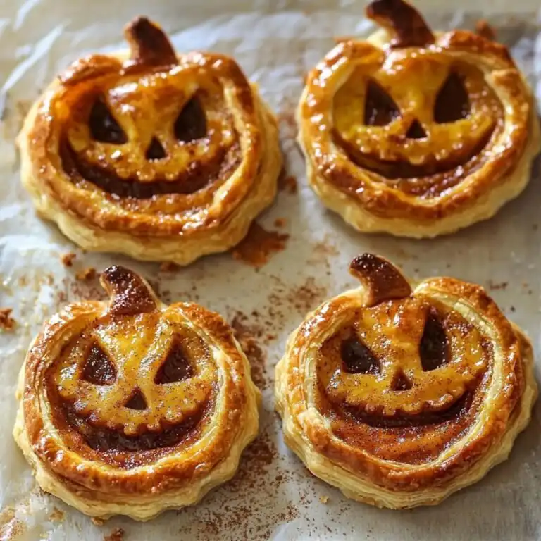 Jack O’ Lantern Pumpkin Hand Pies