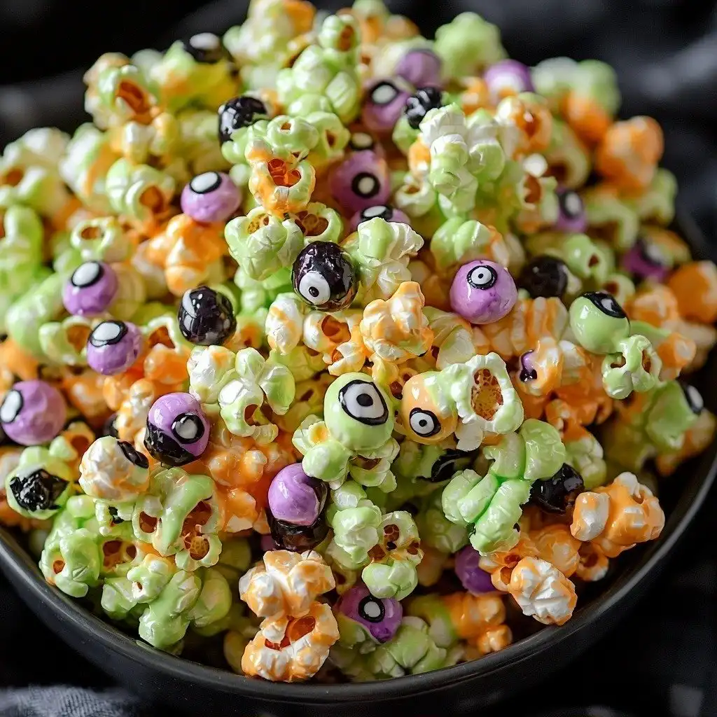 Hocus Pocus Popcorn - finished dish