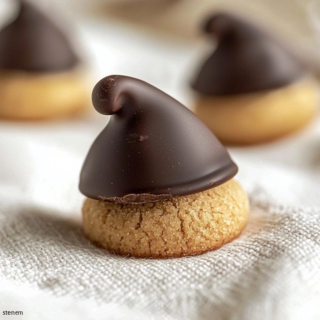 Chocolate Acorns - step by step
