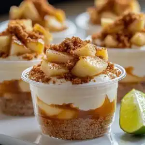 Caramel Apple Dessert Cups