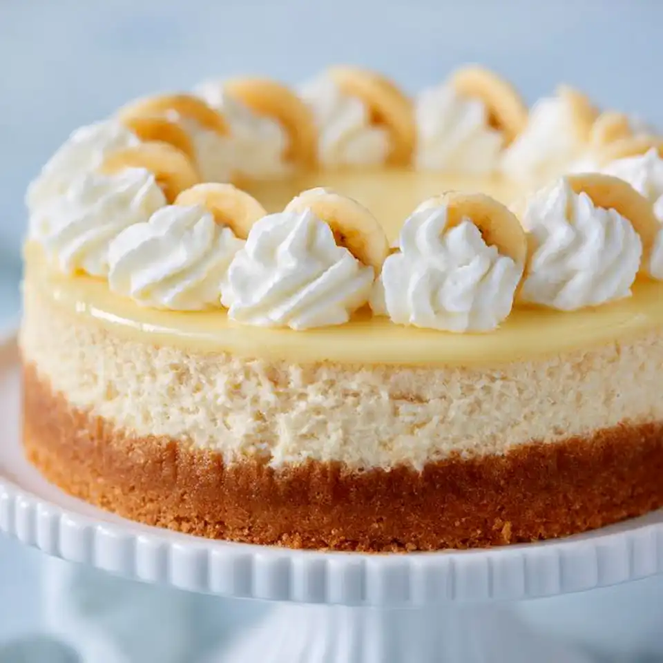 Banana Cream Cheesecake