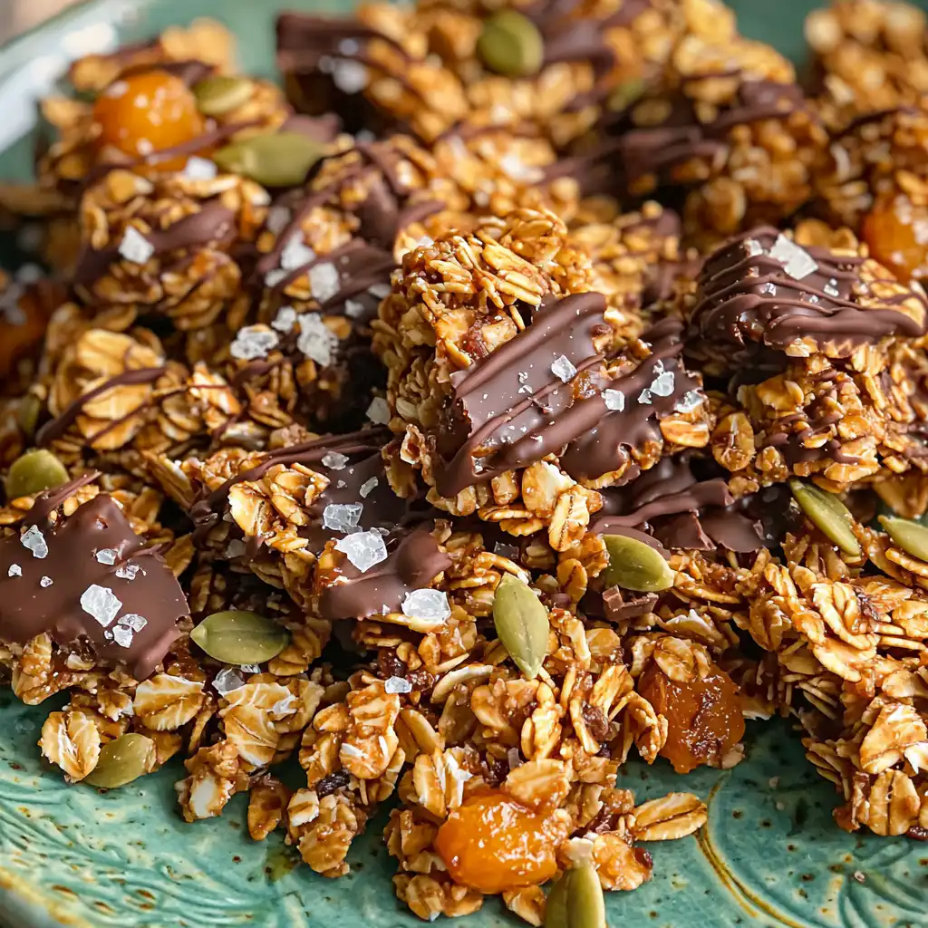 Crunchy Seed Bark With Tortillas and Chocolate