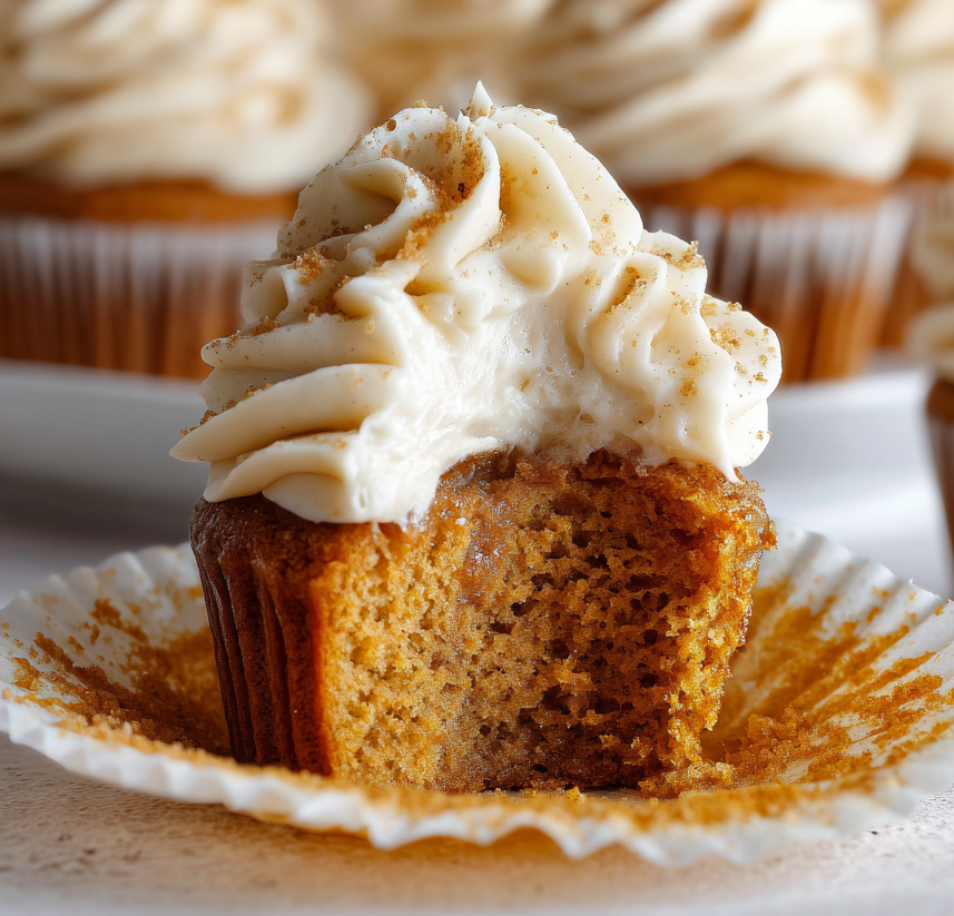 Pumpkin Spice Latte Cupcakes